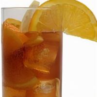 Rum Peach Iced Tea Cocktail 8Oz( Must Be 21 To Purchase) · Blanco Rum, black tea, peach