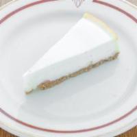 Cheesecake · Classic cheesecake with a rich, dense, smooth and creamy consistency.