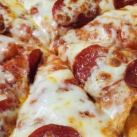 Small Pepperoni Pizza (10'') · Cheese & pepperoni