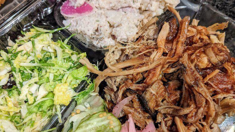 Pulled Chicken Plate · Includes two sides