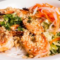 Shrimp Rice · All platters served with steamed jasmine white rice. lettuce tomato cucumber scallionoil & p...