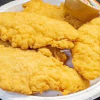 Chicken Fingers · Small: 30 Pieces, Large: 60 Pieces.