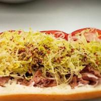 Roast Beef · Choice of cheese American, Provolone, Swiss, pepper jack... Cooper, Italian 4 cheese and sha...