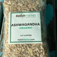 Ashwagandha Organic · Organic Ashwagandha cut and sifted 2oz