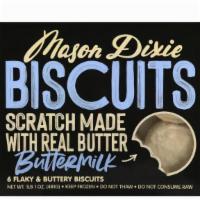 Mason Dixie Biscuits, Buttermilk - 17 Ounces · 240 Calories Per Serving. Net wt 1.16 lb. 17 oz. These biscuits were voted America's Best Bi...