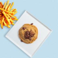 Monster Chip Cookie  · This giant, crispy-on-the-edges, chewy-in-the-center cookie is perfect for parties. The ingr...