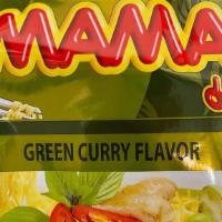Green Curry Ramen  · Thai Mama spicy green curry
