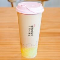 Coconut Jelly Milk Tea / 椰果奶茶 · Coconut jelly, black milk tea /