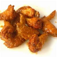 Cajun Wings (8 Pc) · 8 piece wings tossed in our Cajun BBQ sauce!