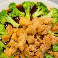 Yeh Yang Chicken · Lightly fried chicken cubes in an exquisite soy and garlic marinade. Spicy. Served with whit...