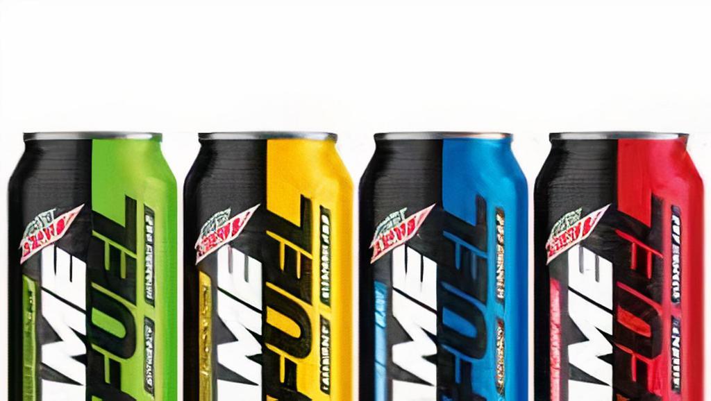 Energy Drinks · Mountain Dew Rise, Mountain Dew Game Fuel and Goat Fuel