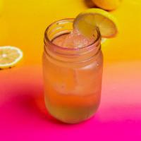 Nimbu Pani 12 Oz · Vegan. House favorite. Fresh lemon juice and ginger simple syrup.
