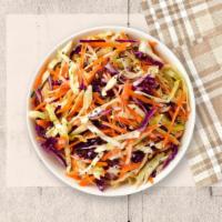Call For Coleslaw · Shredded cabbage and carrots dressed in mayonnaise and apple cider vinegar.