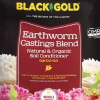 Black Gold Earthworm Castings Blend (8 Quarts) · This enriching soil amendment is great for use as a top-dressing.