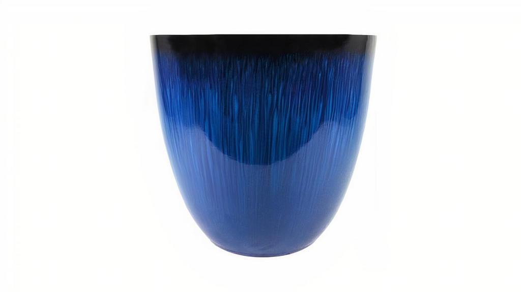 Gardener Select Blue Planter (12 In) · Gardener Select® Egg Planter
Blue - 11.2in Diam x 12in H

These planters look like expensive ceramic pots but they are both lightweight and durable. Add a splash of enduring color to your patio and deck plantings. For indoor and outdoor use.