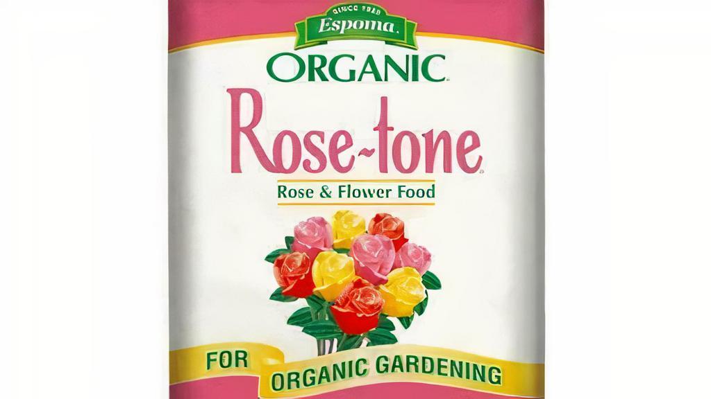 Espoma Organic Rose-Tone (4 Pound) · A premium rose food designed to supply the necessary nutrients for growing prize winning roses. It is safe, long lasting, and will provide the nutrients necessary for vigorous and productive plants. 100% natural and organic approved plant foods.