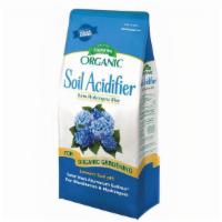 Espoma Organic Soil Acidifier (6 Pounds) · Turns hydrangeas blue, lowers the pH of soils and allows acid loving plants to achieve optim...