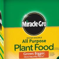 Miracle Gro Plant Food (3 Pounds) · Water Soluble All Purpose Plant Food 24-8-16 is great for all types of plants, vegetables, t...