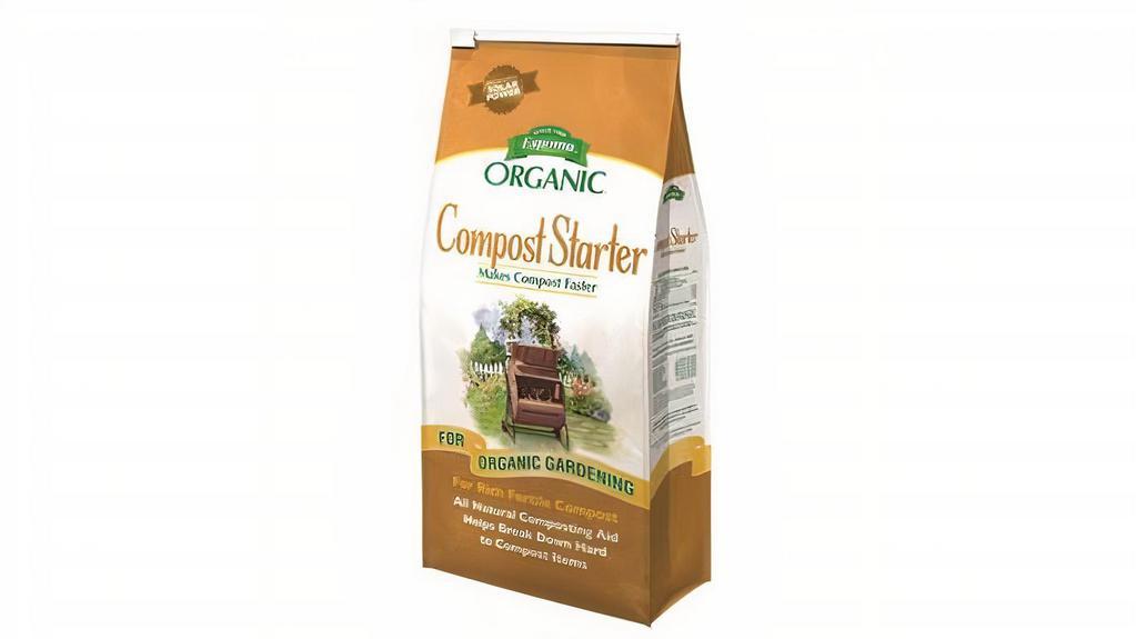 Espoma Organic Compost Starter (4 Pounds) · Unique, 100% bio-organic mix. Contains microbes cultured for fast, healthy composting. Includes heat active varieties, used to speed the decomposition of difficult materials.