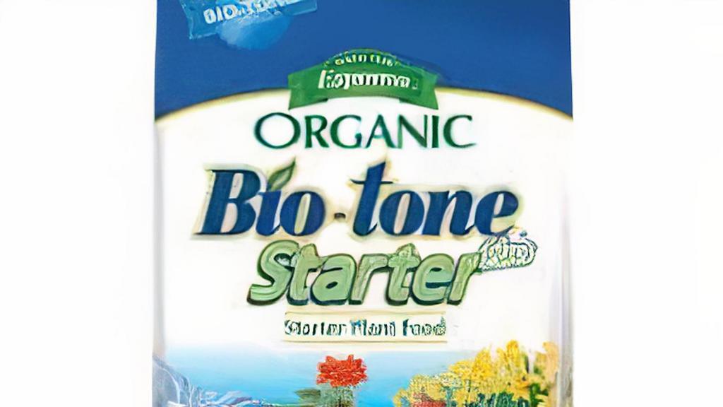 Espoma Organic Bio-Tone Starter Plus (5 Oz) · Bio-active plant food with beneficial bacteria, humates plus Mycorrhizae. For enhanced root development. 100% natural and organic approved plant foods.