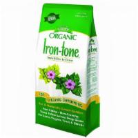 Espoma Organic Iron-Tone (5 Pounds) · Fast acting iron supplement. Turns yellow to green naturally.
