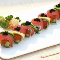 Tuna Lover · 4 pcs sushi, 4 pcs sashimi, tuna and avocado.