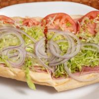 Italian Hoagie · Ham, capicola, salami and provolone cheese.