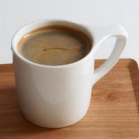 Americano (Hot Or Iced) · Two shots (medium) or Three shots (large) of our Kyoto House Blend espresso mixed with your ...