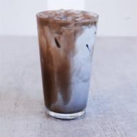 Houijicha Latte (Iced) · A iced latte made using Houjicha powder instead of espresso.
Houjicha powder is made from gr...
