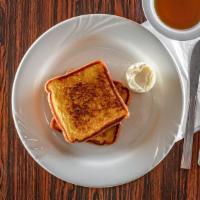 3 French Toast Breakfast · Served with butter and syrup.