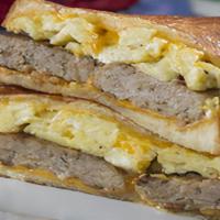 Scrapple & Egg Sandwich · Scrapple and two scrambled eggs on your choice of bread.