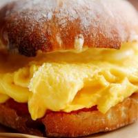 Three Egg Sandwich · Three scrambled eggs on your choice of bread.