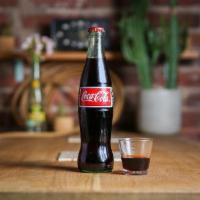 Mexican Coke & Fernet · a Texas highball: just pour it in the glass