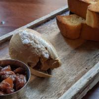 Chicken & Duck Liver Parfait · grape chutney, cornichons, brioche toast

*consuming raw or undercooked meats, poultry, seaf...