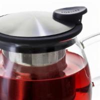 Forlife Bell Glass Teapot - 14Oz · 14 ounce teapot with removable stainless steel infuser, wide opening for cleaning and silico...