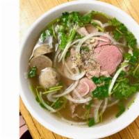House Special Pho · Eye rounds, briskets, meatball, tendons , and tripes.