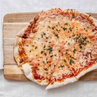 Pizza Margherita · Tomato sauce, mozzarella cheese, and fresh basil.