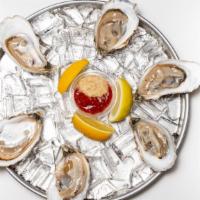 Fresh Oyster 6Pc · Local Fresh oysters only. We usually serve from Duxbury, MA
but sometimes is other.