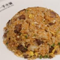 Double Cooked Pork Fried Rice回锅肉炒饭 · 