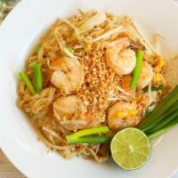 Pad Thai · The most famous Thai noodles stir-fried.