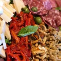 Antipasto · Imported Italian meats and cheeses.