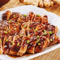 Chicken Teriyaki · Comes with side dishes and rice