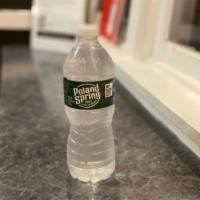 Water Bottle · Poland Springs Bottle