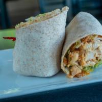 Buffalo Chicken Wrap · Crisp lettuce, grilled chicken, buffalo sauce and your choice of cheese.