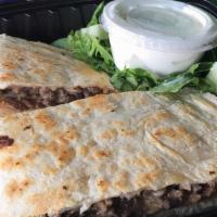 Steak Quesadilla · Our quesadillas are a grilled 12