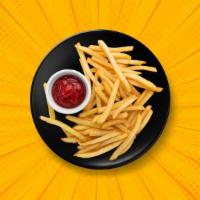 Golden French Fries  · Classic golden fried fries tossed in house seasoning