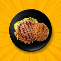Classic Beef Burger · Fried cake of minced beef served on a bun. Comes with your choice of French fries or onion r...