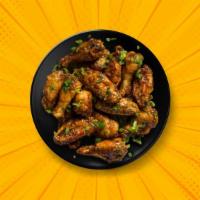 24 Traditional Wings · 24 classic bone in traditional wings comes with a choice of 3 dipping sauce