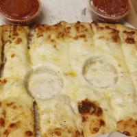 Cheese Lovers · Tomato sauce, ricotta cheese, fresh mozzarella, provolone, cheddar, and Parmesan.