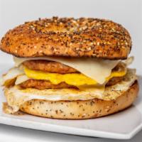 Townie Stacker Sandwich · Favorite. Double egg and American cheese with choice of double bacon, ham,  sausage, or turk...